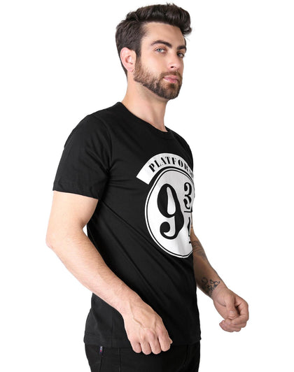 Playera Moda Camiseta Hombre Negro Harry Potter 58204835