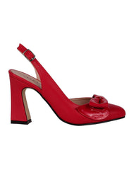 Zapatilla Mujer Tacon Rojo Valdano 01404103