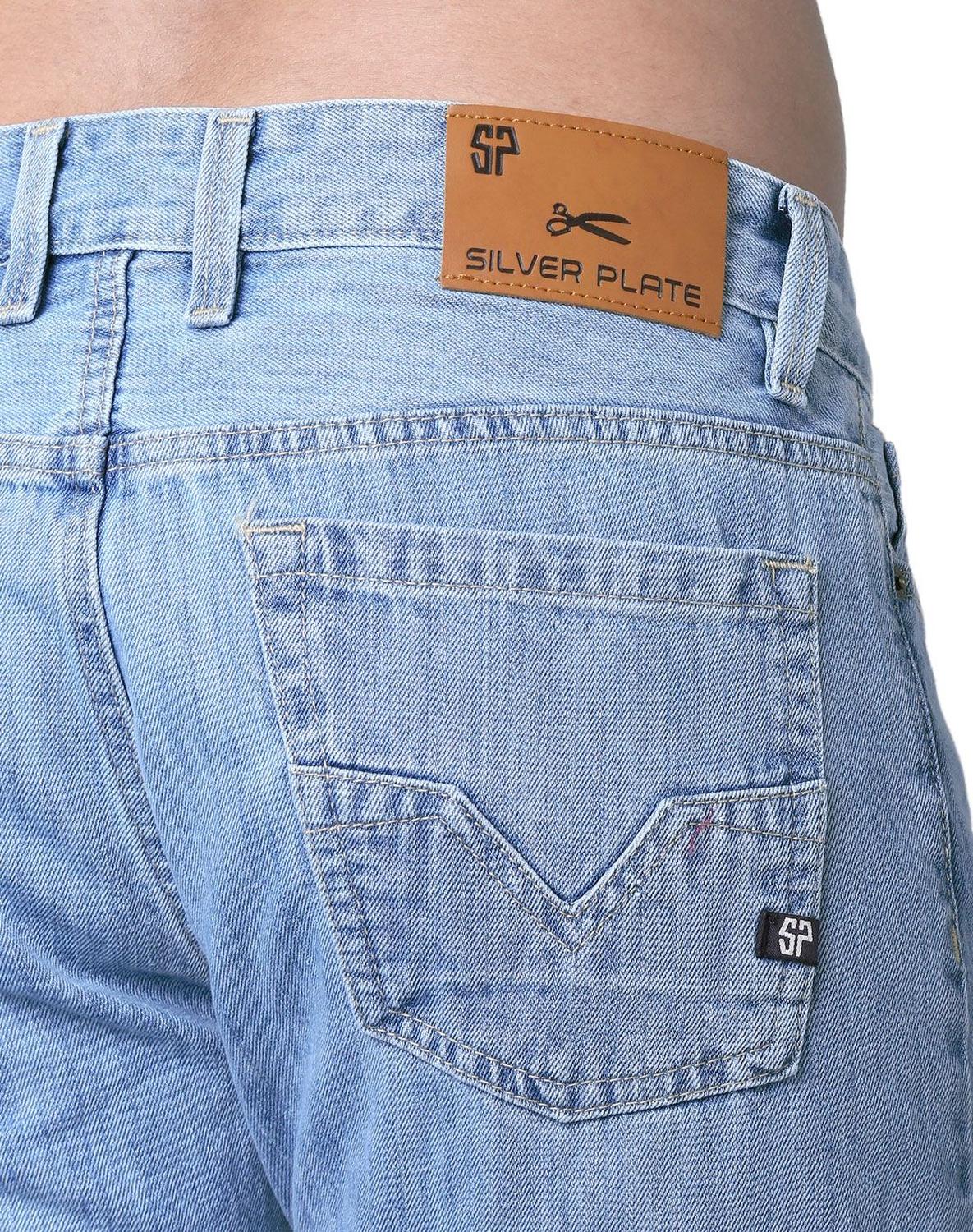 Silver Plate Pantalones De Hombre En Suburbia Silver Plate