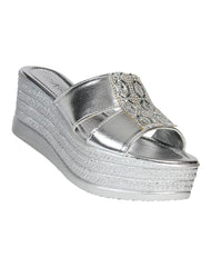 Sandalia Mujer Casual Plata Stfashion 04204209