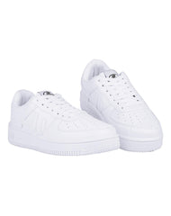 Tenis Mujer Casual Blanco Ed Sport 08804101