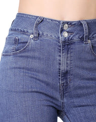 Jeans Mujer Básico Skinny Azul Oggi 59105004