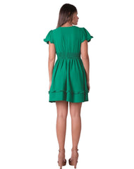 Vestido Mujer Casual Verde Stfashion 52405037