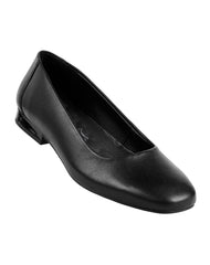 Flat Mujer Negro Piel Flexi 02504177