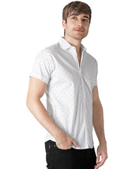 Camisa Hombre Casual Slim Blanco Stfashion 50505004