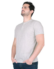 Playera Hombre Moda Camiseta Beige Stfashion 61705404