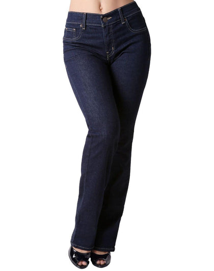 Jeans Mujer Basico Recto Azul Oggi Yess 59105013