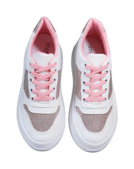 Tenis Mujer Casual Plataforma Blanco Stfashion 16904105