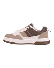 Tenis Hombre Casual Beige Via Urbana 06804202