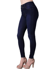 Jeans Mujer Básico Skinny Azul Stfashion 63104210