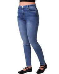 Jeans Mujer Basico Skinny Azul Stfashion 52905004