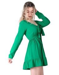 Vestido Mujer Casual Verde Stfashion 60404816