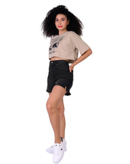 Short Mujer Casual Recto Negro Celebrety Pink 54405434