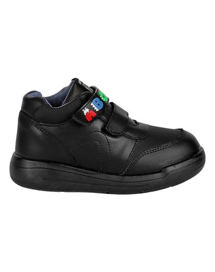 Zapato Escolar Niño Negro Piel Atrom 18603802