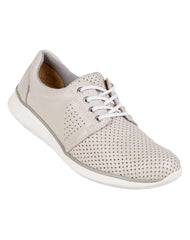 Zapato Mujer Oxford Casual Crema Piel Flexi 02504047