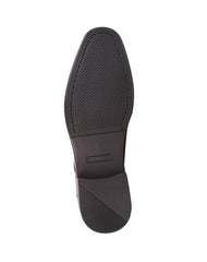 Zapato Hombre Oxford Vestir Café Piel Stampa 14104206