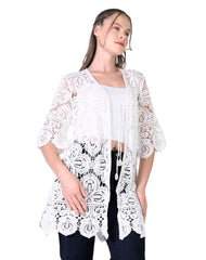 Saco Mujer Casual Cardigan Blanco Nyd 58005411
