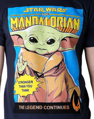 Playera Hombre Moda Camiseta Azul Star Wars 58205014