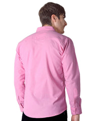 Camisa Hombre Casual Slim Rosa Stfashion 50505020