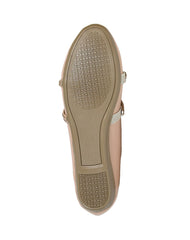 Flat Mujer Beige Stfashion 12304222