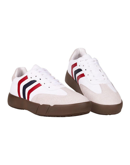 Tenis Hombre Casual Blanco Stfashion 17804103