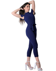 Jumpsuit Mujer Casual Azul Stfashion 79304610