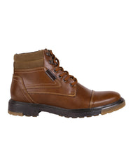 Botin Hombre Casual Café Capa De Ozono 06004227