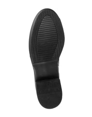 Zapato Mujer Mocasín Vestir Piso Negro Stfashion 24104004