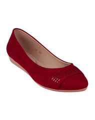 Flat Mujer Rojo Caramel 06204102