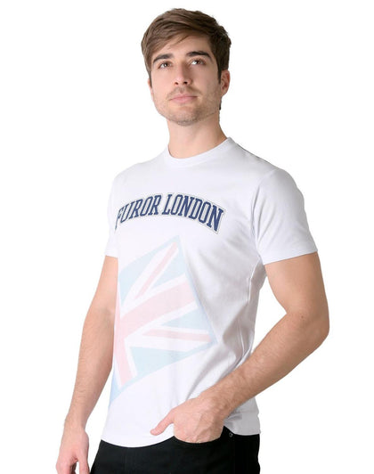 Playera Hombre Moda Camiseta Blanco Furor 62107022