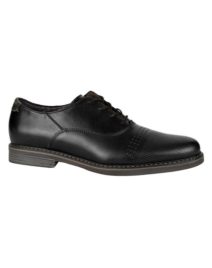 Zapato Hombre Oxford Vestir Oxford Negro Piel Flexi 02503933