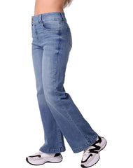 Jeans Mujer Moda Acampanado Azul Furor 62106819