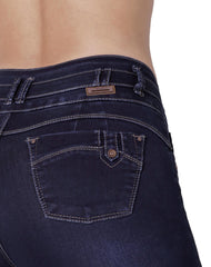 Jeans Mujer Moda Skinny Azul Fergino 52904626