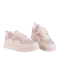 Tenis Mujer Casual Crema Stfashion 06204202