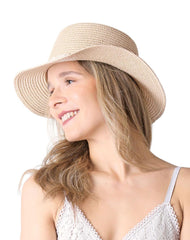 Sombrero Mujer Playa Beige Sc London 56705026