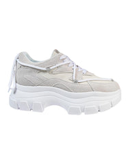 Tenis Mujer Casual Plataforma Beige Stfashion 23504110