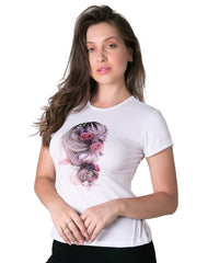Playera Mujer Moda Camiseta Blanco Stfashion 69704623