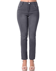 Jeans Mujer Basico Skinny Gris Stfashion 52905000