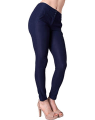 Pantalón Mujer Vestir Slim Azul Barbary 65700435