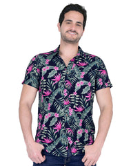 Camisa Hombre Casual Regular Azul American Fly 51405410