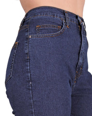 Jeans Mujer Básico Recto Azul Furor 62104174