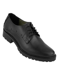Zapato Mujer Oxford Vestir Tacón Negro Stfashion 12103800