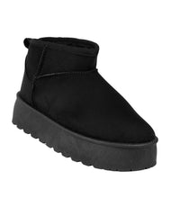 Bota Mujer Invernal Plataforma Negro Furor 19404104