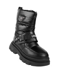 Bota Mujer Casual Negro Via Urbana 06804125