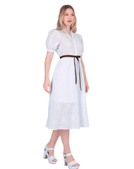 Vestido Mujer Casual Blanco Stfashion 64105434