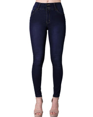 Jeans Mujer Básico Skinny Azul Stfashion 63104210