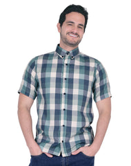 Camisa Hombre Casual Regular Verde Stfashion 57205402