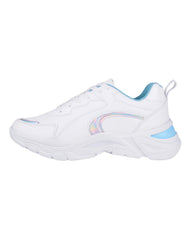 Tenis Mujer Casual Cuña Blanco Stfashion 08704102