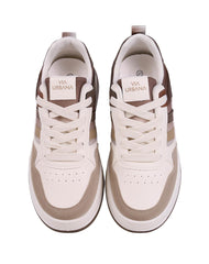 Tenis Hombre Casual Beige Via Urbana 06804202