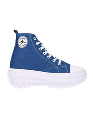 Tenis Mujer Casual Plataforma Azul Stfashion 16904108